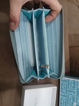 Portafoglio Baldinini azzurro