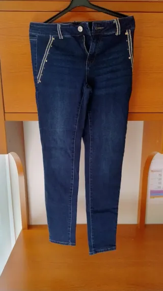 Pantalón vaquero Morgan azul