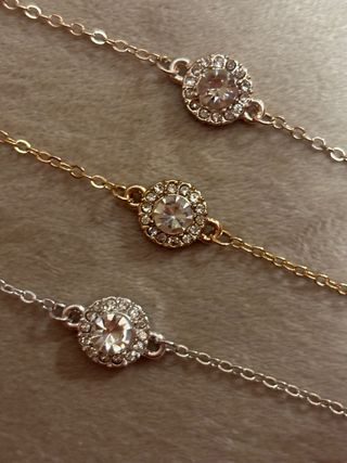 Pack 3 Pulseras con Circonitas