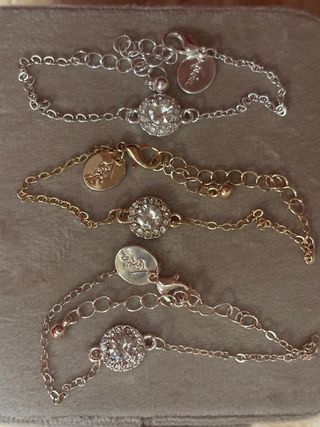 Pack 3 Pulseras con Circonitas