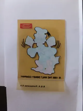 Cromo Walt Disney Donald duck panrico