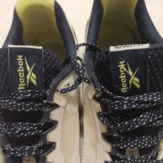 Zapatillas Reebok Nano XI Blancas y Amarillas.