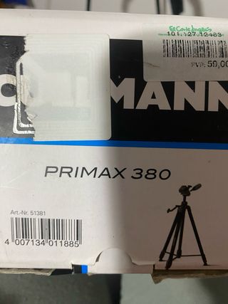 Trípode Cullmann Primax 380