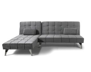 Sofá Cama Chaise Longue Keren XS Gris