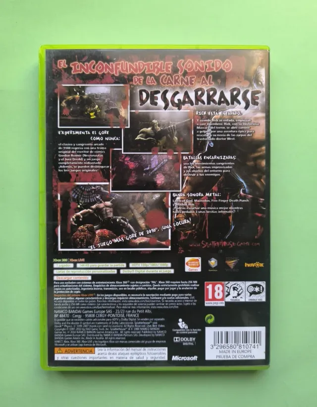 Splatterhouse Xbox 360