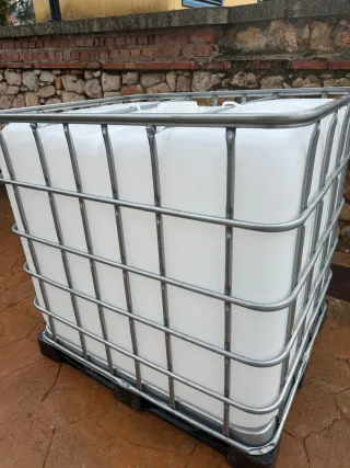 Depósito de agua IBC 1000L