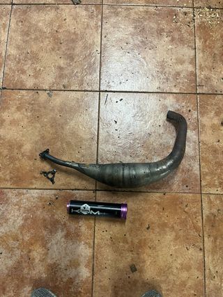 Tubo de escape KRM Blaze i Bala Enduro