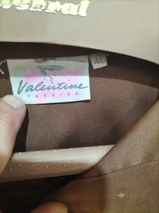 Camisa marrón talla 46