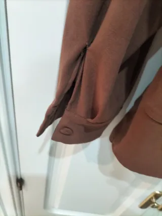 Camisa marrón talla 46