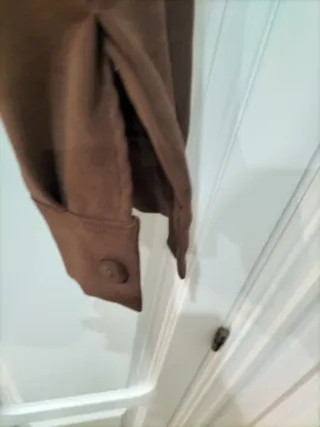 Camisa marrón talla 46