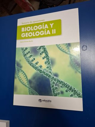 Libros oposiciones secundaria Biología y Geología