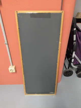 Specchio da parete IKEA RAM con cornice in legno