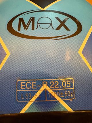 Casco Motocross Niño Azul