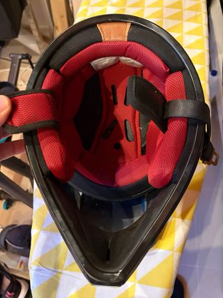 Casco Motocross Niño Azul