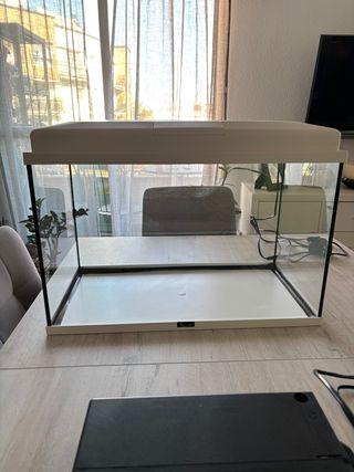 Acuario Pecera 60L Blanca