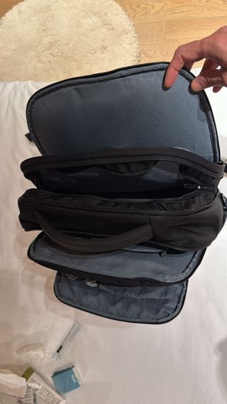 Mochila Samsonite original, color negro