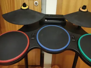 Guitarra e Bateria Guitar Hero Wii