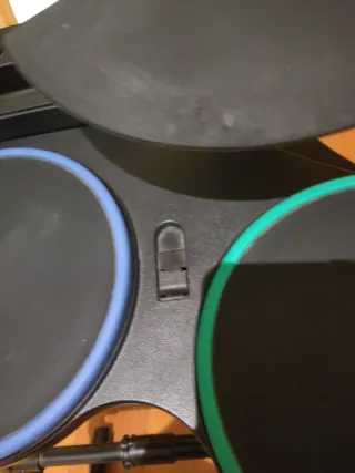 Guitarra e Bateria Guitar Hero Wii