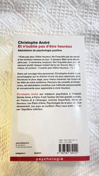 Et n'oublie pas d'être heureux abécédaire de ps...