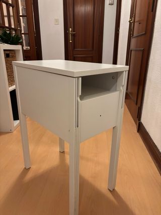 Mesita Noche NORDLI IKEA Blanca