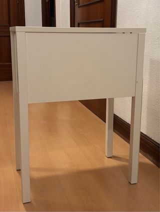 Mesita Noche NORDLI IKEA Blanca