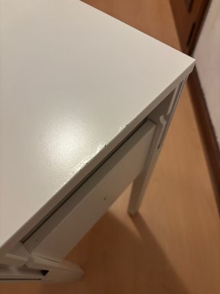 Mesita Noche NORDLI IKEA Blanca