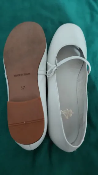 Zapatos niña comunión blancos
