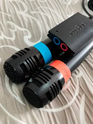 Lote SingStar: juegos + micros. PlayStation 2.