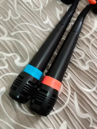 Lote SingStar: juegos + micros. PlayStation 2.