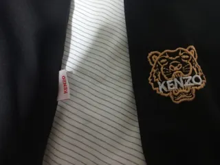 Sudadera Kenzo Negra con Tigre Bordado Talla 13/14