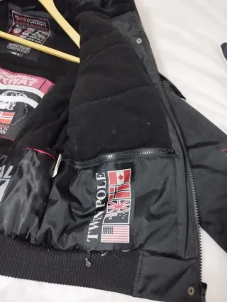 Chaqueta Geographical Norway Mujer Negra