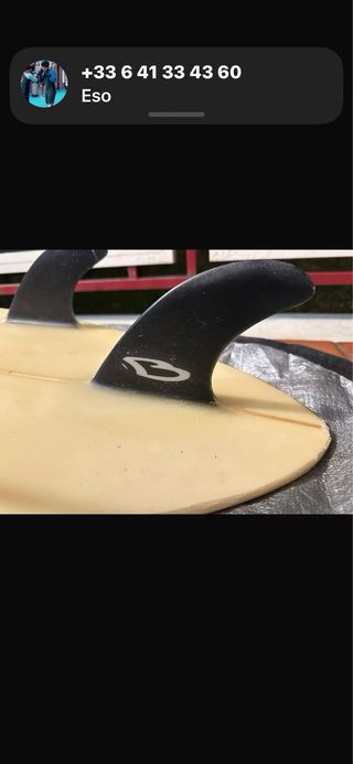 Tabla de surf BARNY con funda