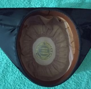 Accesorio disfraz guardia negro tricornio