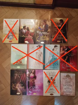Libros Julia Quinn (precio unidad)