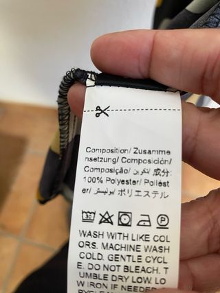 Vestido midi lunares negro