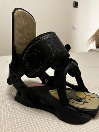 Fijaciones Snowboard Negras Drake