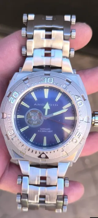 Reloj Android Millipede Acero, a estrenar.