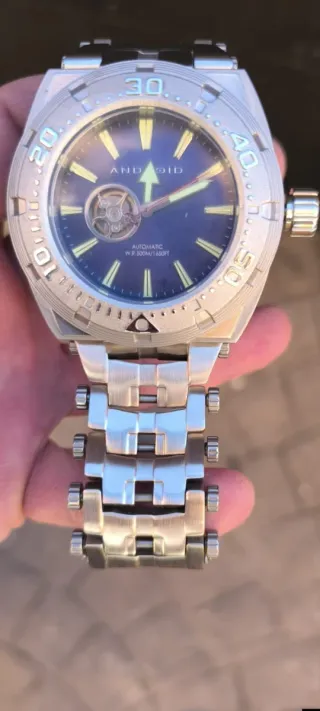 Reloj Android Millipede Acero, a estrenar.