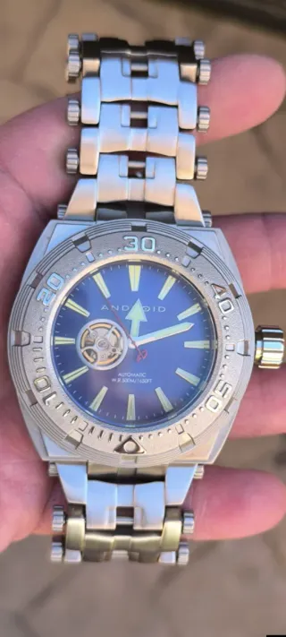 Reloj Android Millipede Acero, a estrenar.