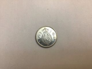 Moneda 5 Pesetas Juan Carlos I Rey de España 1982