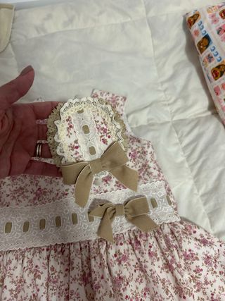 Vestido niña T5 y diadema a juego