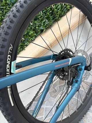 Bicicletta Rockrider MTB Blu