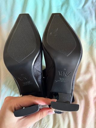 Botines terciopelo Zara Talla 38