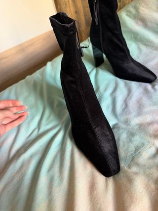 Botines terciopelo Zara Talla 38