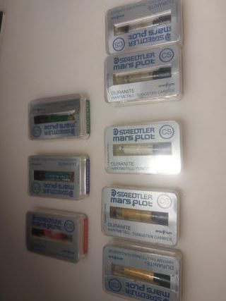 8 Puntas Staedtler Mars Plot Duránite 757 CS