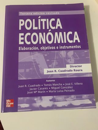 POLITICA ECONOMICA. ELABORACION, OBJETIVOS E IN...