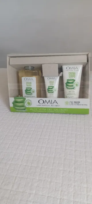 Set Omia Aloe Vera Bagno, Mani, Corpo
