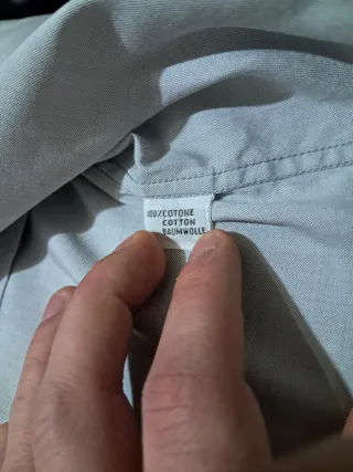 Camicia Gianni Versace Vintage Cotone Grigio XL