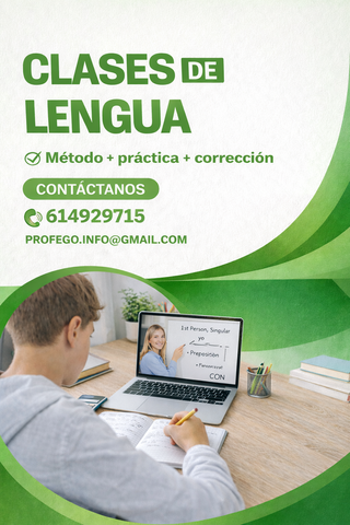 CLASES PARTICULARES DE LENGUA