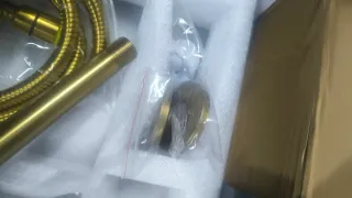 Chuveiro Teto Dourado Escovado Ø 30cm